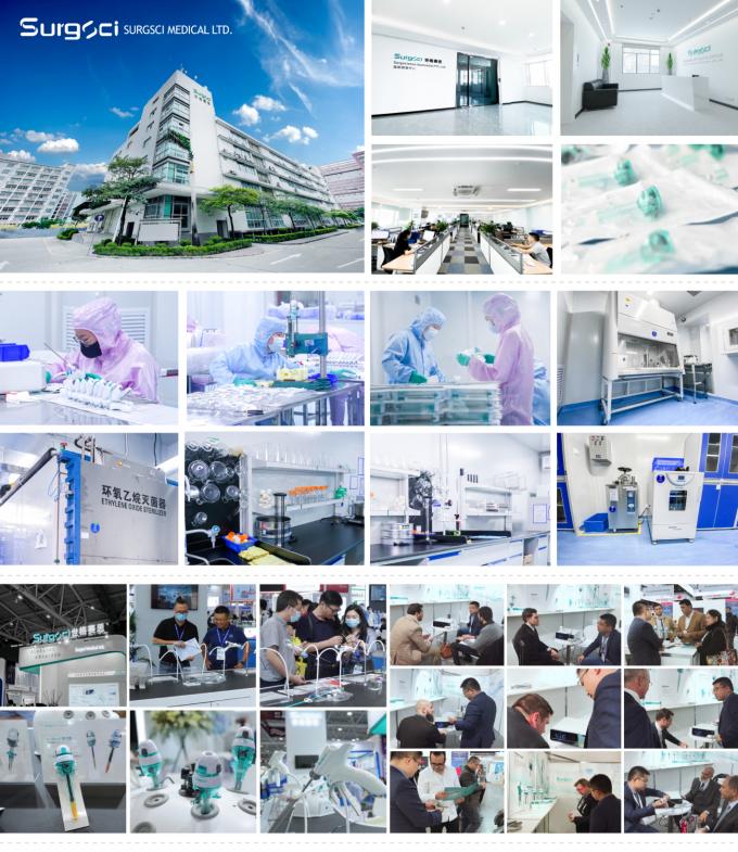 Trocar e cannula ottici eliminabili sterili per paziente della chirurgia della laparoscopia il singolo 7