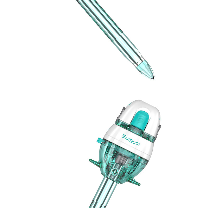 Surgsci Medical Ltd. CE Certificato Punte Ottiche Trocars Laparoscopici Usa e getta per chirurgia laparoscopica
