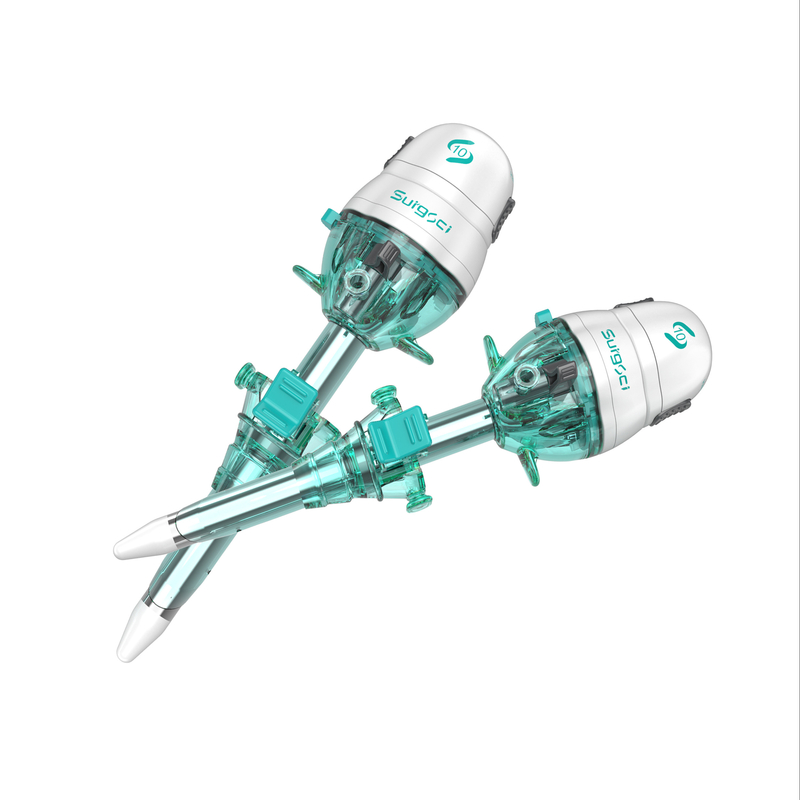 Forma d'oliva monouso Hasson Trocar e cannula con punta contundente EO sterilizzato CE ISO13485