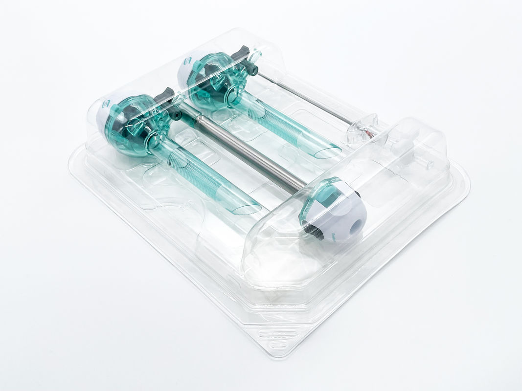Surgsci Trocar Kit 12mm Chirurgia addominale Strumenti sterili Kit Trocar visibile Trocar set ottico