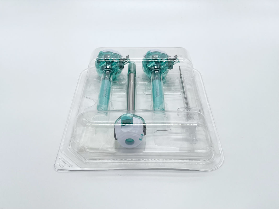 Surgsci Trocar Kit 12mm Chirurgia addominale Strumenti sterili Kit Trocar visibile Trocar set ottico